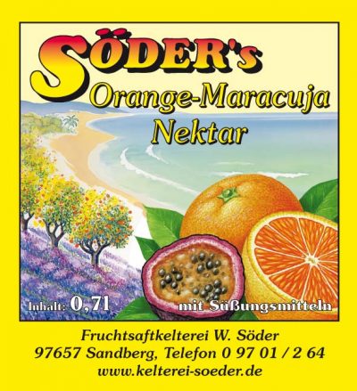 Orange-Maracuja-Nektar
